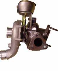 If there is much engine oil in the turbocharger and it is kept vertically with the turbine housing downward, the