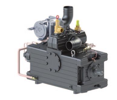 KTS The Incredible The KTS pump series features liquid cooled housing and flanges enabling continuous operation in