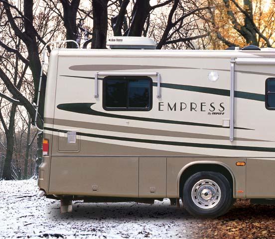 A Home for All Seasons The 2004 Empress is engineered to ensure absolute climate control no matter the weather.