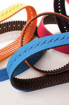 SECIAL MODIFICATIONS Megadyne can make special extrusions on costumer request to enhance specific belt properties and to better suit special applications.