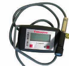 MEGADYNE DTM MICRO The MEGADYNE DTM-MICRO is used to determine the tension of a drive belt, by measuring the frequency