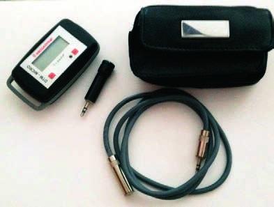 Measuring the acoustic frequency, this device can be used for all types of ower Transmission belts: V-Belts oly V Belts