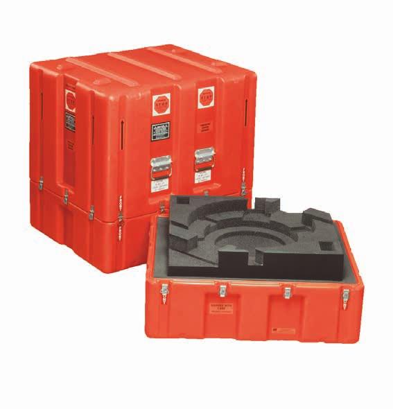 TABLE + OF CONTENTS FEATURES FEATURES MEASUREMENT GUIDE SINGLE LID Specifications OPTIONS ACCESSORIES 3 4 5-13 14 15 + Higher Impact Resistance + A Peli-Hardigg Single Lid Case begins as resin
