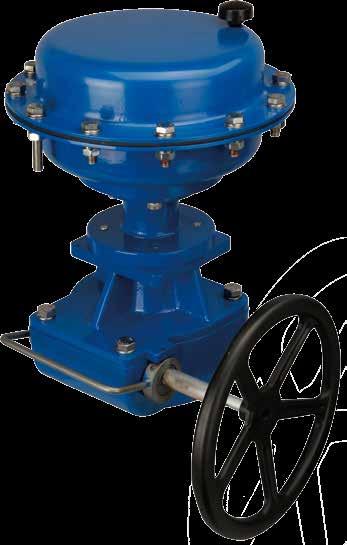 actuators. Designed for easy installation and convenient maintenance on site Multiple spring design Available to insert three springs to six springs maximum.