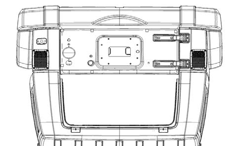 Page 5/9 8. Ensure tailgate is fully closed and locked. On both sides of tailgate, place shims between bumper and tailgate to hold tailgate in position while removing stock hinges.