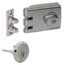 Locks, Latches & Accessories Deadlock Deadlock - Double Cylinder The top security features provided by the 355 Deadlock make it an ideal lockset for both domestic and commericial applications.