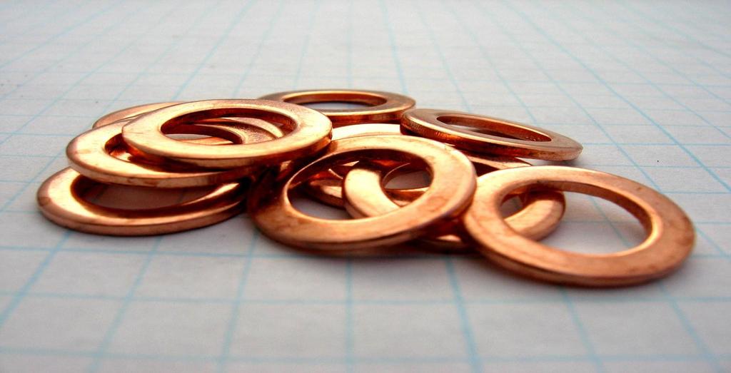Copper Washer We are one of the largest producers of Copper Washers, Aluminum Washer Copper is a good conductor of heat and electricity, Copper Washer are often used within for Hydraulic Sealing,