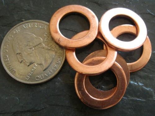 Our state of the art plant produces high end Copper washers to international standards. Our Copper washers are accepted in 32 countries of the world with monthly production of 20000 To 100000 Nos.