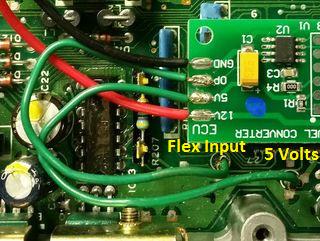 - For the Nistune Flex Converter, power the unit