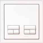 Rania digital dimmers dimmers Rania dual accessory dimmer multi-way (WxHxD) 86.1 x 86.1 x 22.