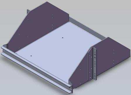 Interior Battery Tray Battery Tray Designed for Front