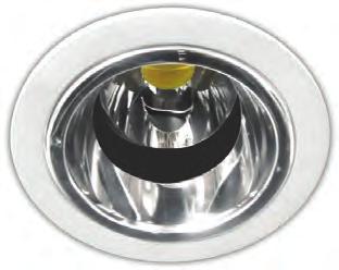 VC Spotio - Recessed downlight for LED module - Adjustable and downlight version - die cast aluminium trim - Polycarbonate beam controller - Secondary aluminium reflector available in colors - CRI 95