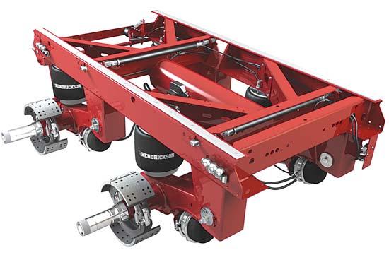 Weigh the advantages of VANTRAAX Superior axle design Hendrickson stands as one of the world s largest trailer axle manufacturers Large-diameter axle (LDA ) standard on most VANTRAAX models Trims up