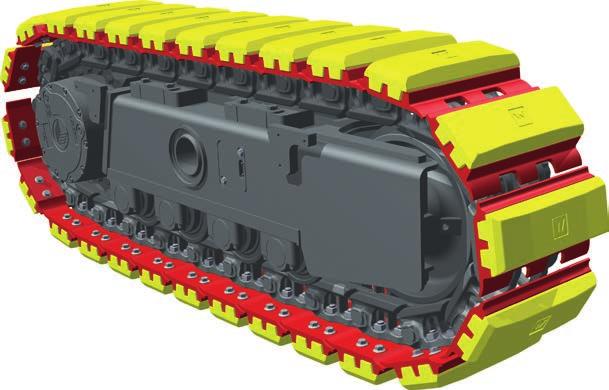 WIRTGEN I CRAWLER UNIT PARTS ORIGINAL WIRTGEN CRAWLER UNIT TRACKS With modern WIRTGEN machines, you can take for granted safe traction even under the most challenging site conditions.