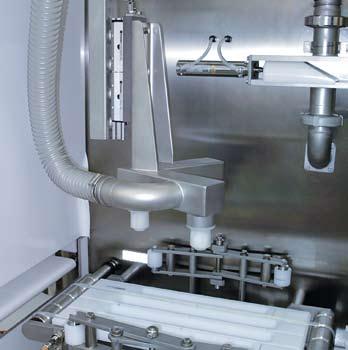 In the Food Industry: Cheese Production In the Packing Industry: Packaging Machines In cheese production the food-safe Franke Dynamic Aluminium Roller Guide provides the vertical movement of a