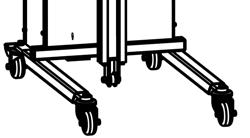 To mount an attachment to an aluminum quick lift, use the narrow bolt pattern (shaded