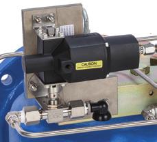Accessories and Options Pilot valve test drum Simplifies field and maintenance shop resetting and repair.