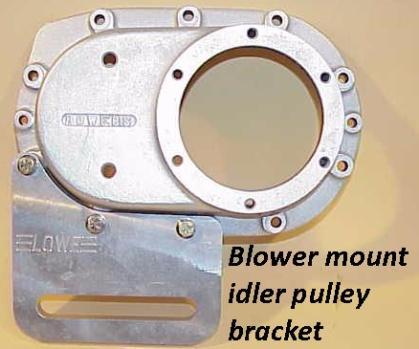 Idler pulley bracket may be spaced as well to set the belt track on the top and bottom pulley. Blower idler pulley assembly with T nut and lock bolt PN 36340-33759 List Price $ 345.