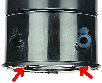 To remove the G80 long-range primary nozzle, use needle-nose pliers to grab the nozzle s orifice then pull outward (FIGURE 36).