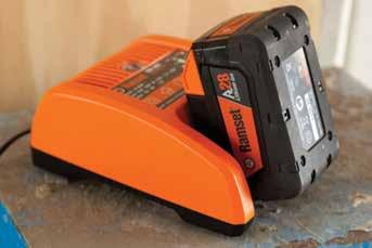 Charger & Battery 28V Power Supply LED charge indication Heavy duty construction withstands 2 metre drop Slide rail ensures secure conection to the tool Cordless Power Tools Easy to operate release