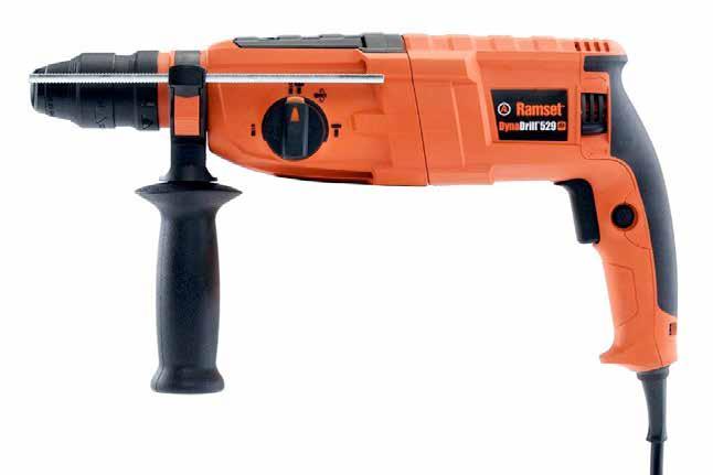 DynaDrill 529 2kg Combi Hammer DynaDrill Corded Power Tools Quick release exchangeable chuck system.