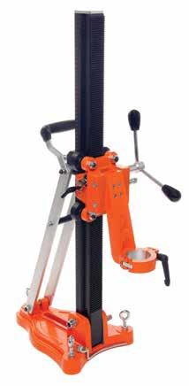 Height 880mm Length 340mm Width 250mm Weight 12Kg Max Drill Depth 850mm Max Core Diameter 200mm Operational Tilt 0-90 Motor Mounting 60mm connection neck mount Suitable for Motors RM160 & RM250