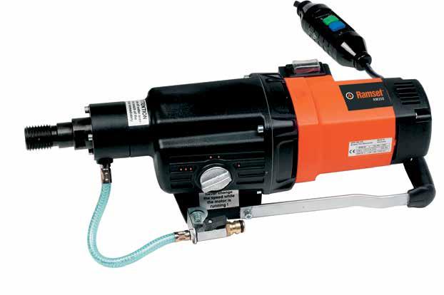Drilling Motor RM350-3000w UNC 1 ¼ connection Diamond Drilling Power Tools Powerful 3000w motor 3 speed selector The RM350 is designed for ease of use on the TRIX350 drilling rig.
