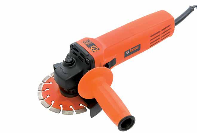 5m Size 300 x 107 x 142mm Angle Grinder Part No Order Qty RGS125AV Angle Grinder 125mm (5 ) 1050w 1 Consumables CW125SU Cut off wheel steel INOX125mm 1 CW125S Cut off wheel steel 125mm 1 CW125M Cut