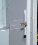 competitors riveted on metal latches results in greater security and ease of