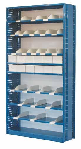 Holders (Page 12-13) Aisle Braces (Page 15) Steel Shelving Components & Accessories Bases (Page 15) Foot Plates (Page 8, 9) AUTOMOTIVE SHELVING Automotive Unit and Accessories Weight Part No.