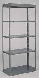 Sturdi-Frame Steel Shelving Tri-Boro Sturdi-Frame Steel Shelving - Offset Post Type The special top and bottom shelves eliminate the need for back and side braces on these shelving units.