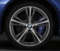 package NCO - - 2PE 18'' M light alloy wheels Star-spoke style 400 M Front: 8 J 18 / tyres 225/45 R 5 J