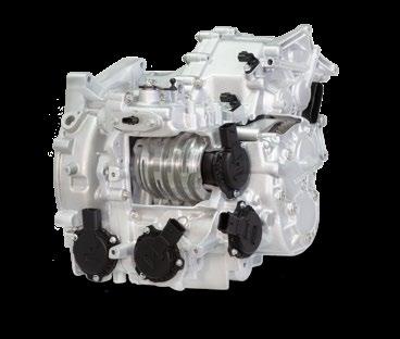 PLUG-IN HYBRID GETRAG 7HDT300 7-speed plug-in hybrid transmission with torque HIGHLY INTEGRATED edrive (LOW) The Highly Integrated edrive System (Low) is a powerful unit split technology and smart