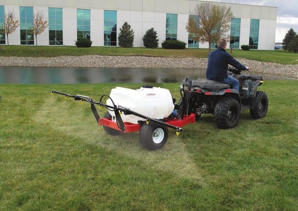 50 8 (4-Ply) Tire; 4 Bolt Hub; 1 Spindle PUMPS DRY MATERIAL CARTS ACCESSORIES SPREADERS & AERATORS TS-60-4R TS-60-4R XTENDER TIPS & CENTER TIP