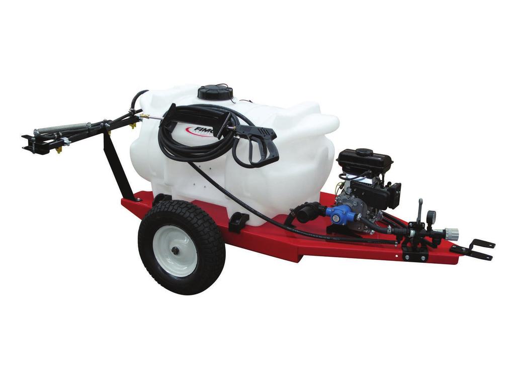 50 8 Tire 3/4 Axle Side Mounted Hose Wrap Suction Line Sump 4 Roller Pump PUMPS DRY MATERIAL CARTS ACCESSORIES SPREADERS & AERATORS TR-40-GAS TR-40-GAS 127cc BRIGGS