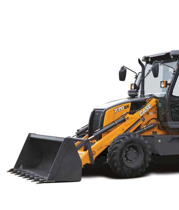 MAIN REASONS TO CHOOSE THE EXCELLENT VISIBILITY Excellent visibility for all operations with loader or backhoe. Fully openable front and rear glasses for excellent cab ventilation.