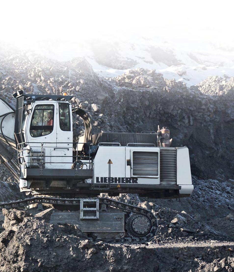 Productivity iebherr Mining Equipment enables superior productivity by loading and hauling maximum tonnage in the shortest amount of time.