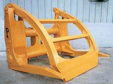 loader FORKS/RAKES LOG FORKS W/CLAMP Doc ID: P-WAFW-logforkporpad Available with 2 clamps or Full Paddle.