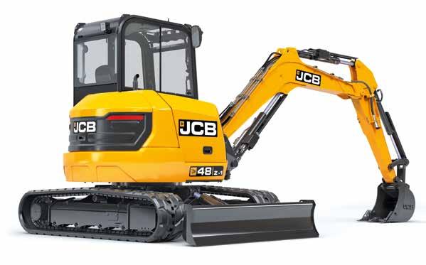 NEW GENERATION SERVICE. A JCB MINI EXCAVATOR IS DESIGNED TO BE AS PRODUCTIVE AS POSSIBLE.