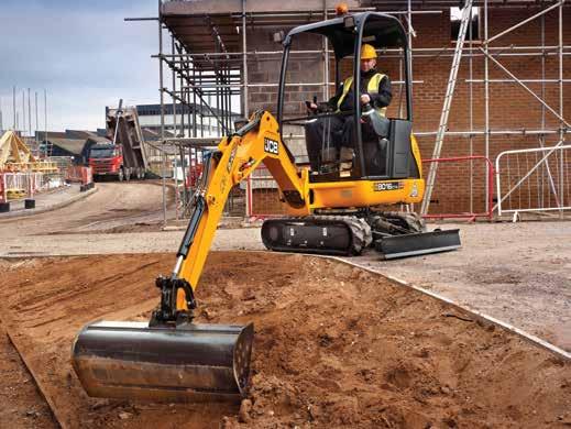 Controlled, precise and balanced operation of excavator functions. Easily towed to wherever you need it.