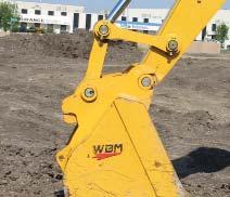 Audible and visible warnings for when the wedge bar is disengaged Heavy-duty