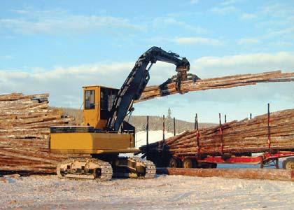 BUTT-N-TOP GRAPPLES WBM s Butt-N-Top Grapples load, unload, sort and pile tree length wood to achieve maximum excavator/log loader productivity.