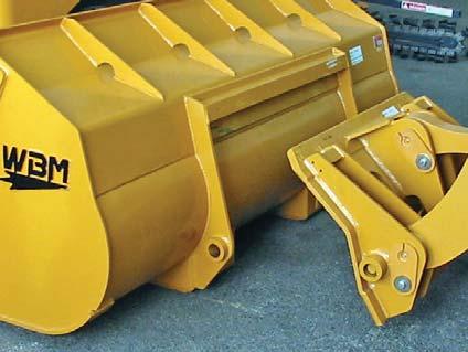 KWIK-A-TACH (WLKAT) SERIES MASTER HITCH WBM s Wheel Loader Kwik-a-Tach (WLKAT) Series Master Hitch has an innovative design that increases the versatility of the Wheel Loader.