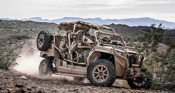 Additional modifications include litter carrying capability, run flat tires, IR light system, winch for self-recovery, and weapons mount.