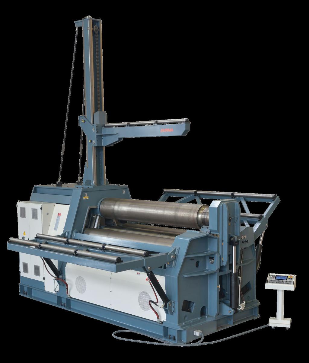 They are less dependent on operator competence. Ideal for bending plates up to 200 thick.