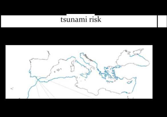 Figure 39: Risk maps (Munich RE, cited from DLR 2009) The total transmission length is an additional criterion.