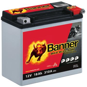 STARTER BATTERIES MOTORCYCLES BIKE BULL AGM PROFESSIONAL PROFESSIONAL AGM POWER FOR HIGHEST DEMANDS. The new Bike Bull AGM PROfessional is a top product in original parts (OEM) quality.