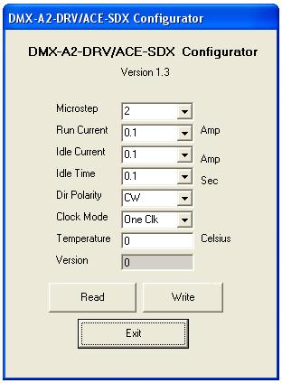 7.2. Software Make sure that the USB device is installed properly before running the configuration software. See the DMX-CFG-USB Cables manual for details on configuration. Figure 7.