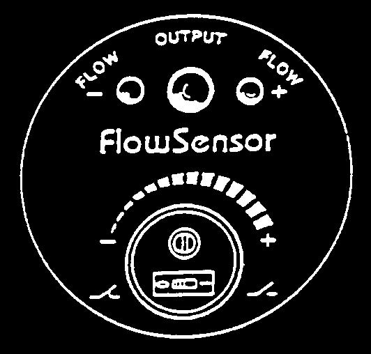 Flow Sensor F6 FKE 604.18 G The flow sensor controls liquid media and indicates flow failure resp. deviation from a free adjustable flow velocity.