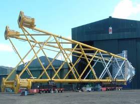 60 m material: steel turbines: 5/6 MW Gravity Foundations Jackets RWE